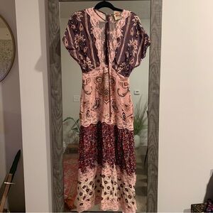 FARM Rio Multi-Print Maxi Dress